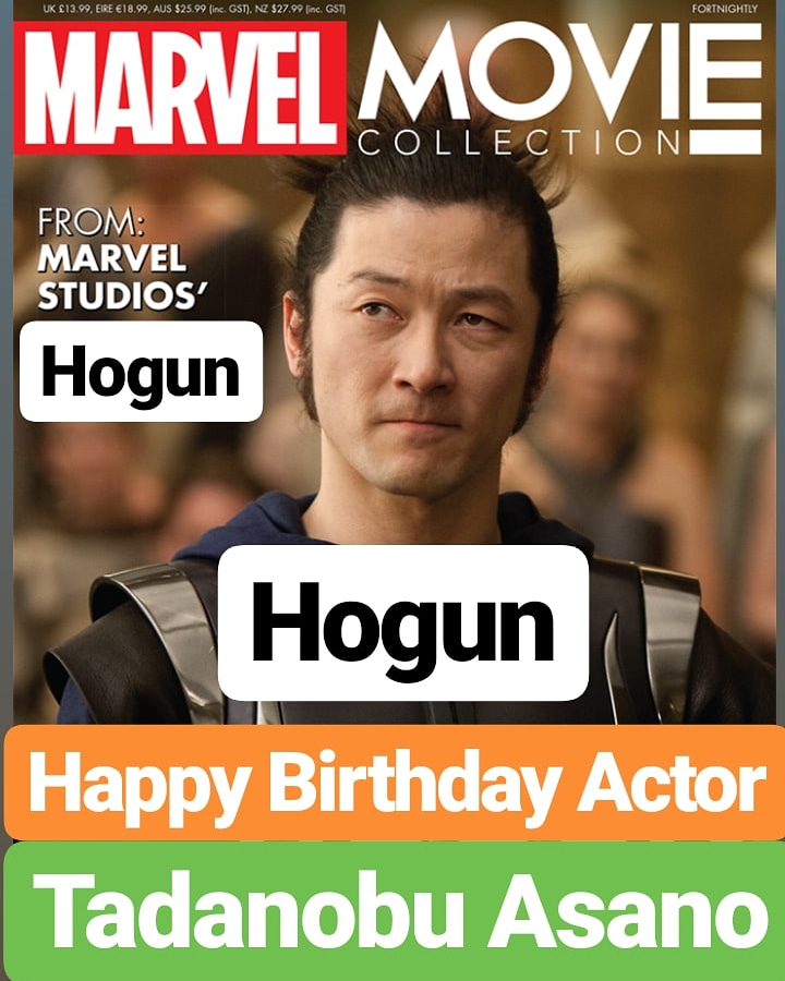 HAPPY BIRTHDAY 
HOGUN ACTOR
 Tadanobu Asano Hogun  