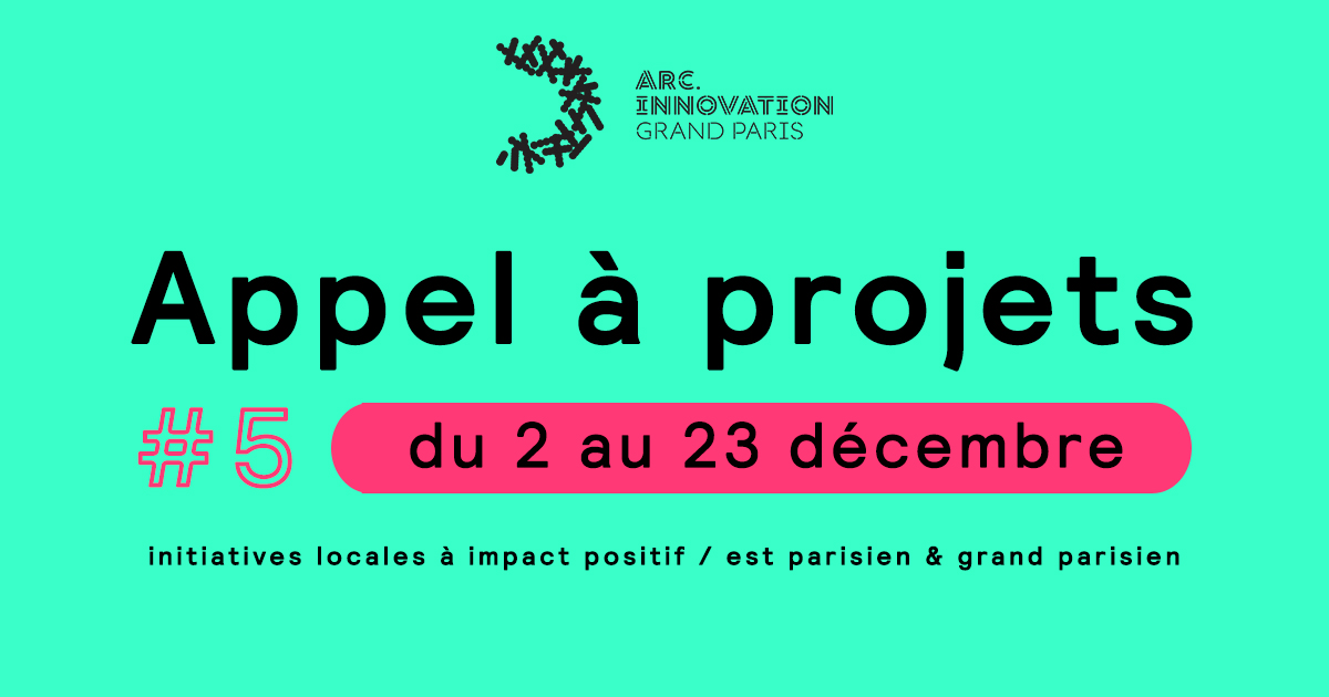 arc_innov's tweet photo. Tenez vous https://t.co/yYjnooJ0id pour notre 5ème appel à projets dédié aux initiatives locales, à impact positif, de l’est parisien et grand parisien, à partir du 2 décembre ! 👉 https://t.co/81Qs6pYdM6
#impactpositif #ESS #grandparis
@Paris_and_Co @UrbanLabParis @villedurable https://t.co/2pUUqY35zS