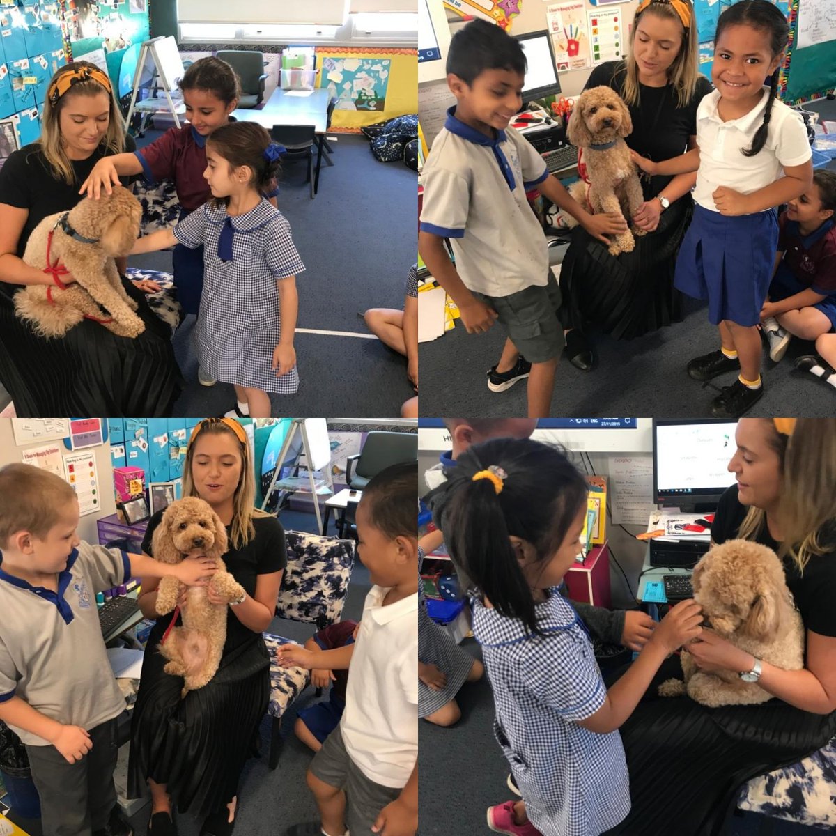 MissTBrady's tweet photo. Thank you so much @HoarauLouise and Rupert for visiting #KB2019 today. #KB2019 absolutely loved it! @fairvaleps https://t.co/RK2OD8UNij