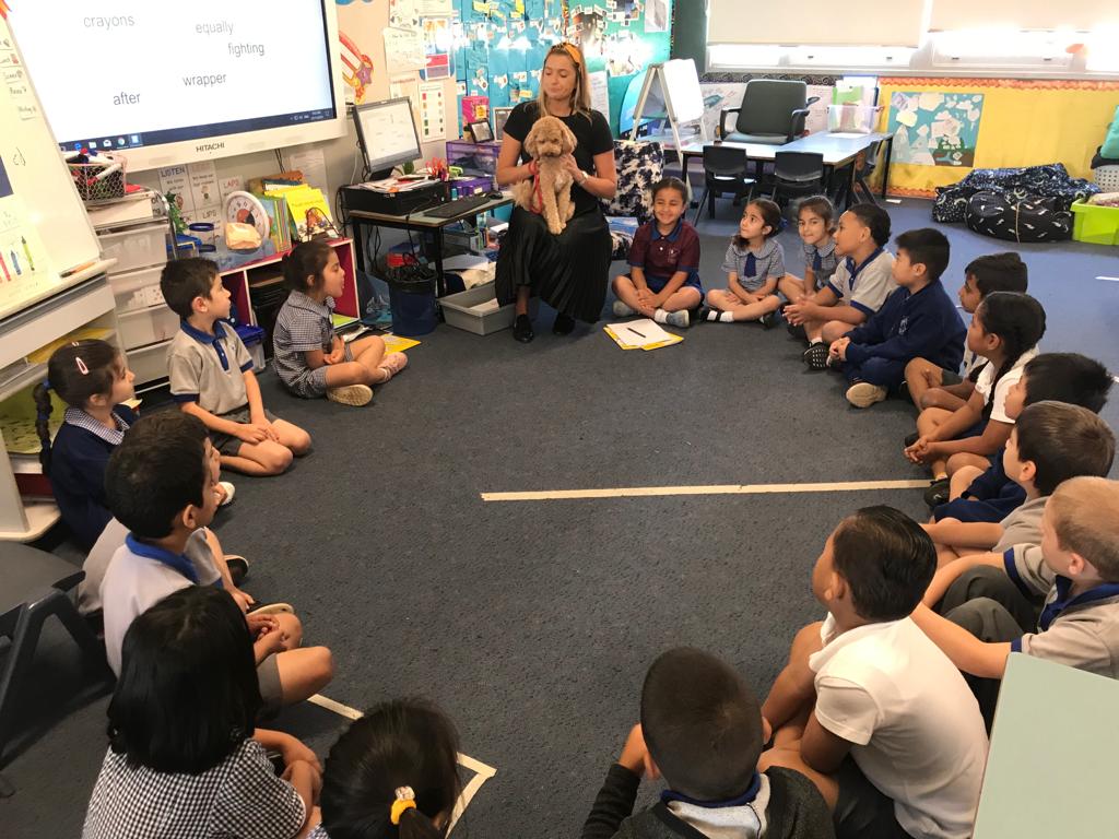 MissTBrady's tweet photo. Thank you so much @HoarauLouise and Rupert for visiting #KB2019 today. #KB2019 absolutely loved it! @fairvaleps https://t.co/RK2OD8UNij