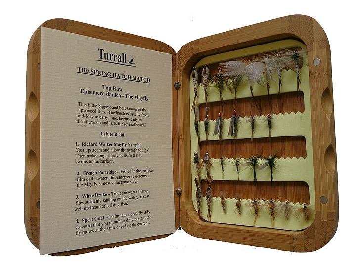 FFTCOUK's tweet photo. #turrall #fishing_gifts #fishing_flies #xmasgift #flyfishing #gift_idea #fly_selection
Look forward to the new season.
TURRALL'S SPRING HATCH MATCH SELECTION
32 Flies in beautifully crafted Split Cane Fly Box with magnetic closure. HERE >>>https://t.co/GGFgK6Voo3 https://t.co/US1QxyWu8Z