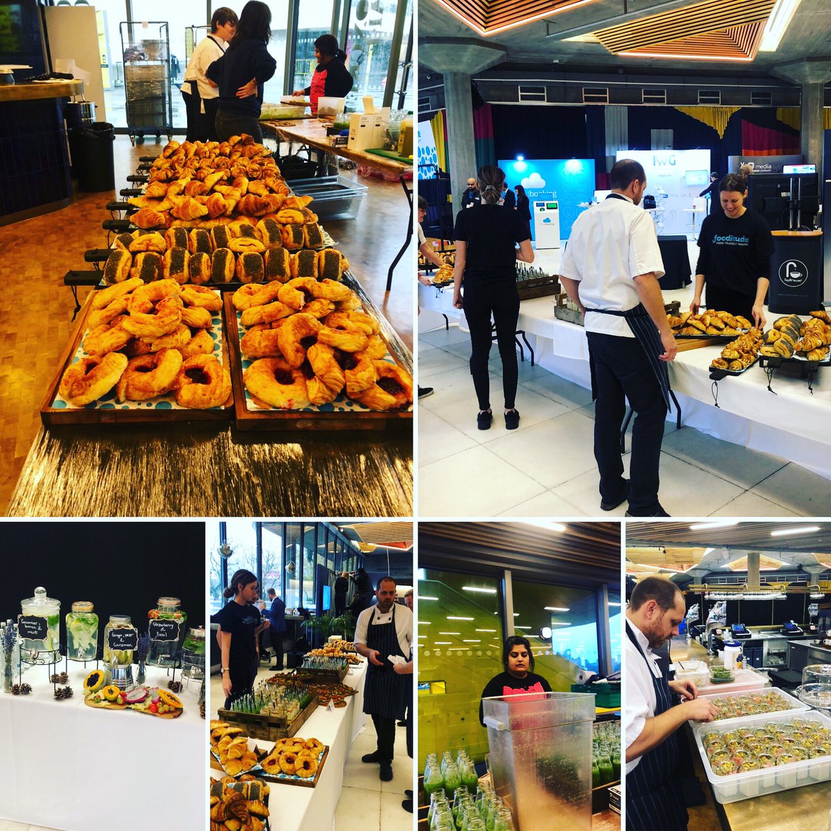 deankennett's tweet photo. Off and running for the #WorkTech19 proud of my team #Fooditude https://t.co/BXQjYqvj2w