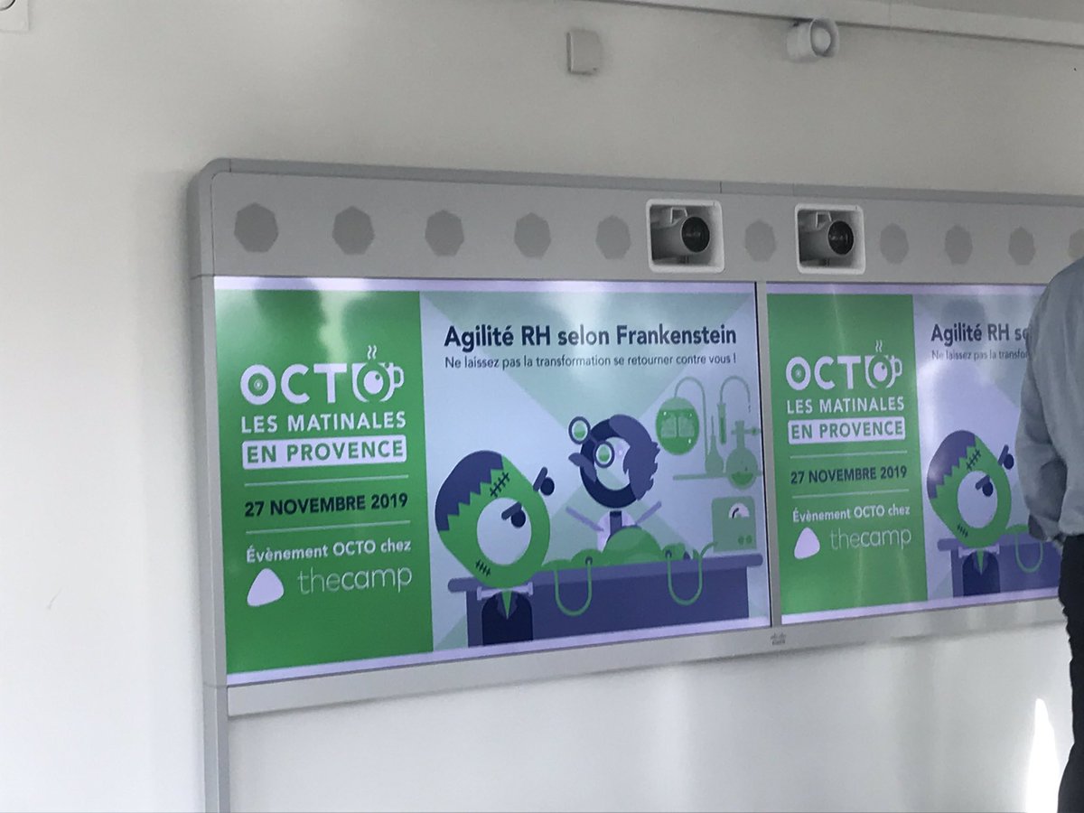 crismanceau's tweet image. Aujourd’hui matinale #agility #RH à @thecampProvence par #OctoEvents