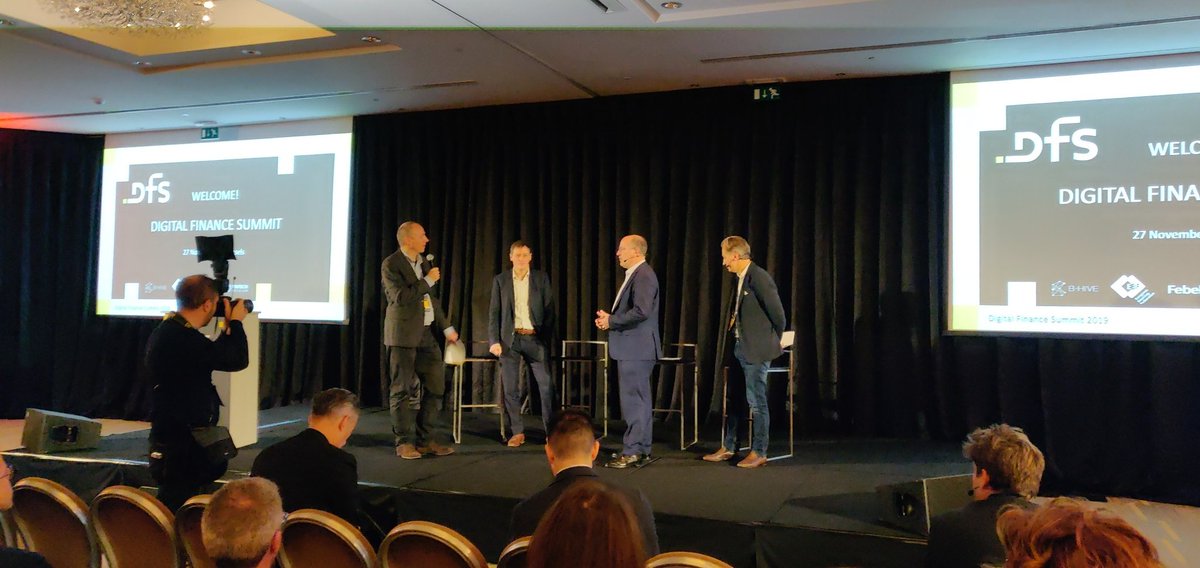 keespostma360's tweet photo. Opening of @DigFinSummit #DFS19 https://t.co/S2ntUlqDFF