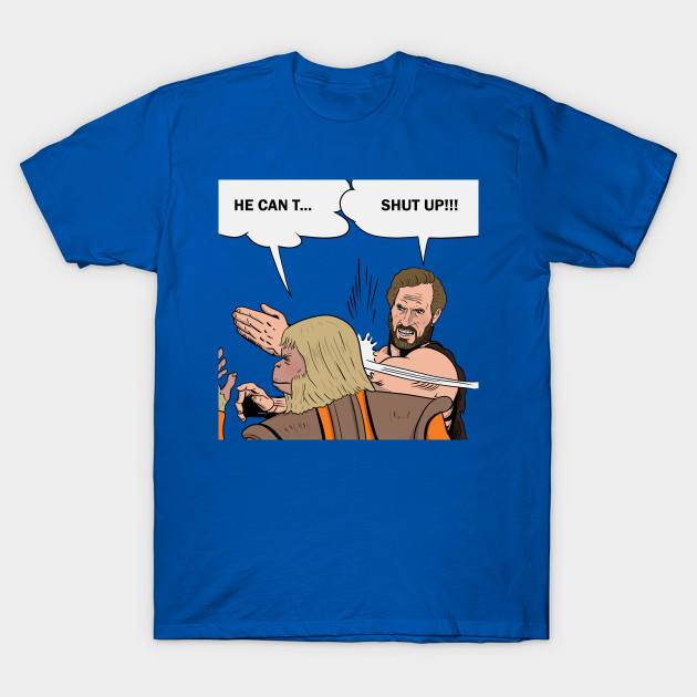 theshirtlist's tweet photo. He Can talk T-Shirt - https://t.co/iSLPDffUw0 Planet of the Apes T-Shirt from @teepublic for just $13! #BatmanSlappingRobin #InternetMeme #MarianoSánchezLorente #MarianoSan #Movie #Parody #PlanetOfTheApes https://t.co/LyJOtio1Sx