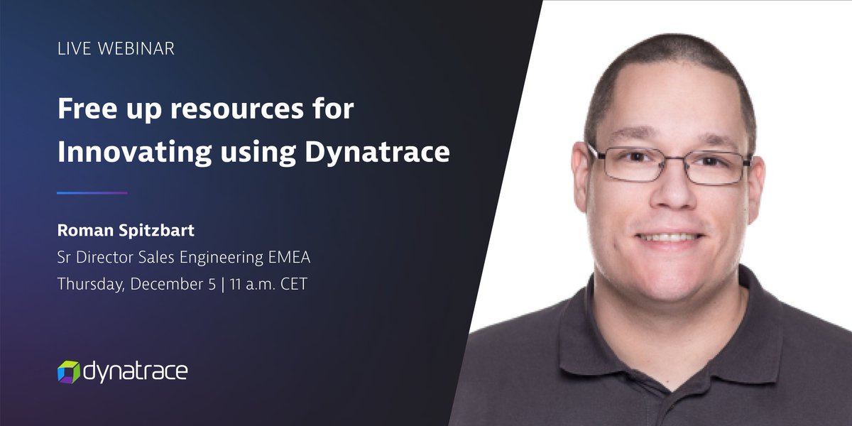 If your goals for 2020 include:
📌Optimizing your infrastructure
📌Reducing the amount of tickets and noise
📌Increasing development productivity.... 
our December 5th webinar hosted by <a href="/romanspitzbart/">Roman Spitzbart</a> is one you'll want to attend. Register here: bit.ly/2ON2wcs