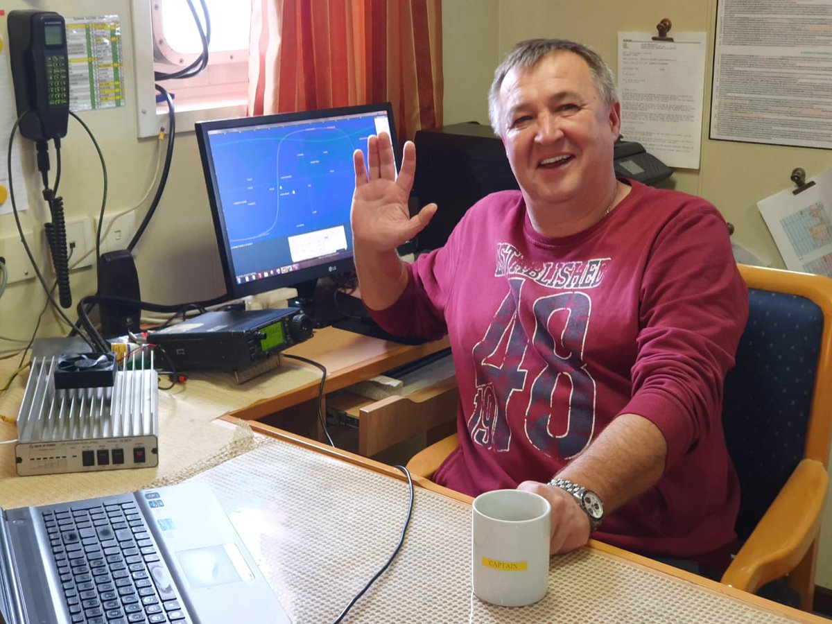 DF2ZC's tweet photo. Thank you Yuri #UT1FG/MM for 6 new squares via 144 MHz meteor scatter on 23, 24 and 25 November: IM38, IM48, IM49, IN40, IN41, IN65. This all with just 150 W and a 5 ele yagi at his side. https://t.co/RzmA3C0cmc
