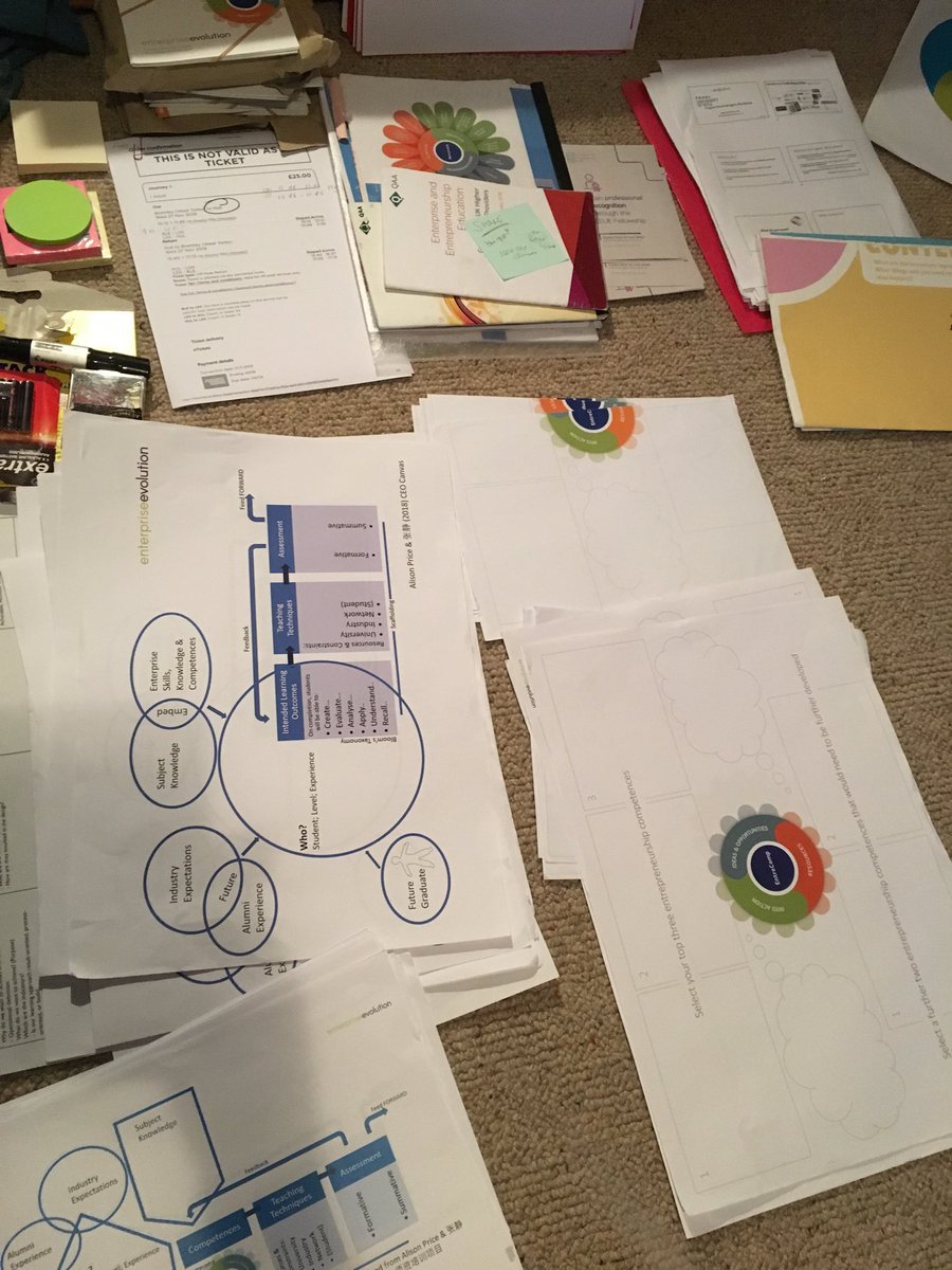 AlisonEntEv's tweet photo. That last check that you have all your kit for ⁦@EnterpriseEv⁩ #ented #staffdev https://t.co/nZzBRP4XfJ