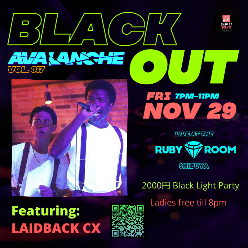 EventsShad's tweet photo. LAIDBACK CX
-Golden Era Hip-Hop
https://t.co/YIgj40xdxf

at RUBY ROOM
東京都 渋谷区 道玄坂 2-25-17 カスミビル
https://t.co/plC5OxohBt

#hiphop #rap #rapper #artist #dj #newmusic #love #hiphopmusic #art #party  #rappers #hiphopculture  #ヒップホップ #渋谷 #パーティー #ラップ https://t.co/bZluh2Sgy5