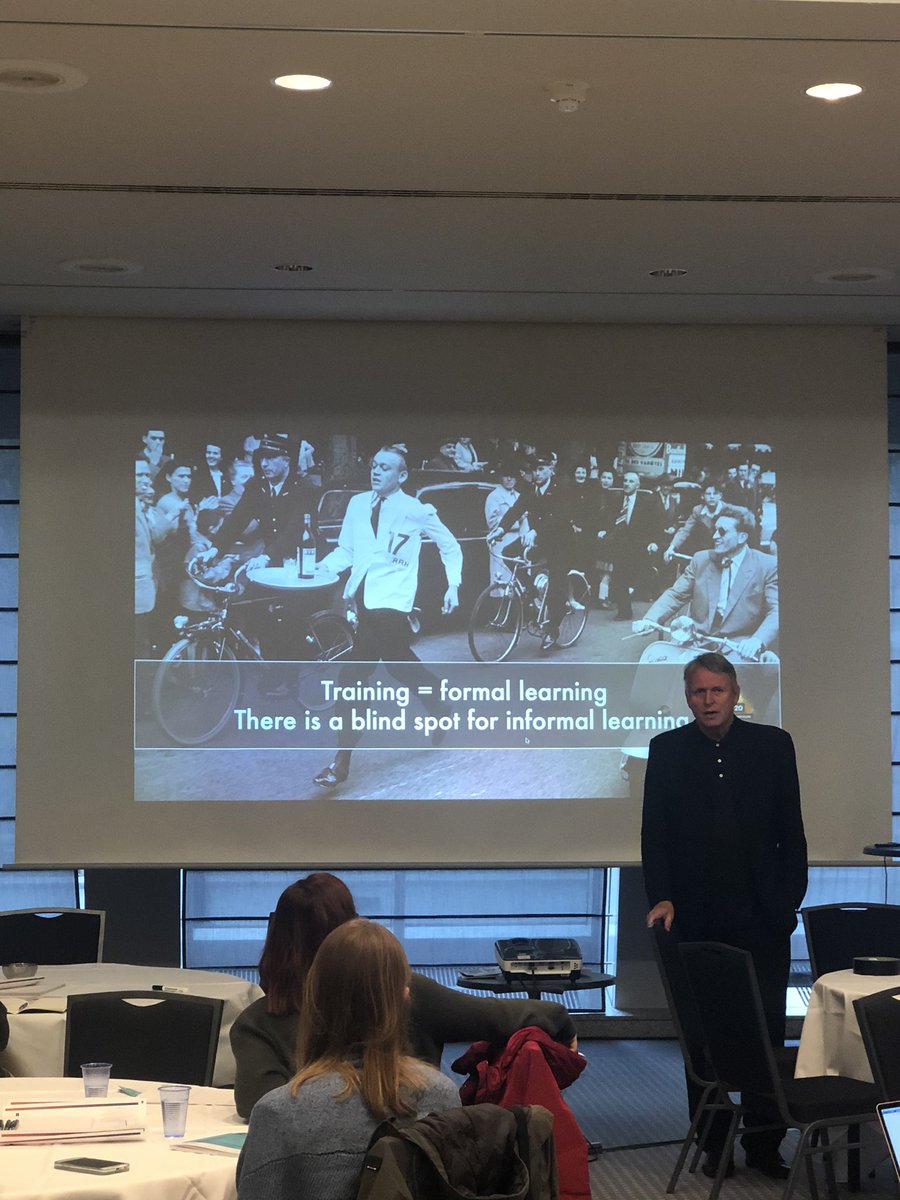 Blind spot for informal learning within L&amp;D #OEB2019 preconference workshop about Value-based L&amp;D <a href="/AretsJos/">Jos Arets</a>