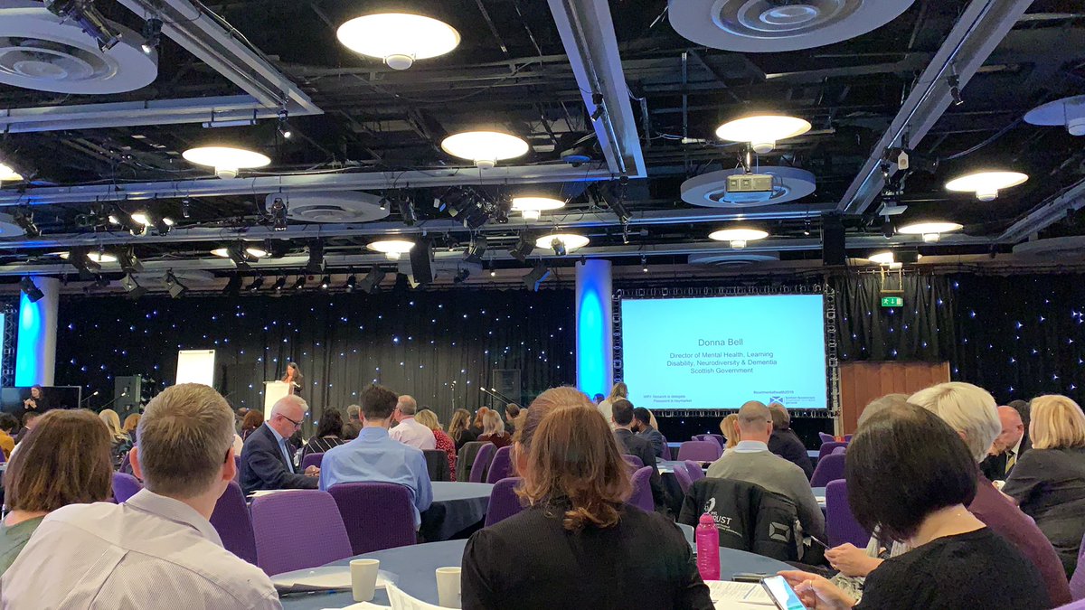 Great to be at the Mental Health Strategy Annual Forum.  #scotmentalhealth2019 #MHImprove
