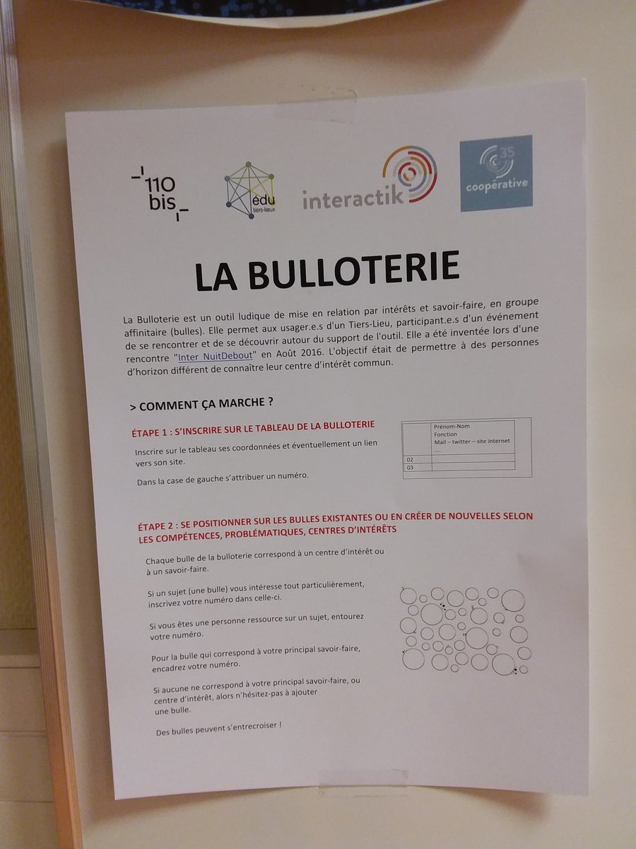 wanerspid's tweet photo. @Bgentils @la_bulloterie @TiersLieuxEdu Un autre témoignage : la #bulloterie est souvent dans le cadre de formation ou sur des journées constructives comme celle que nous avions organisée sur la question des tiers-lieux éducatifs et de l'inclusion, avec @TiersLieuxEdu @interactik #tledu https://t.co/BBPO4im7Bb