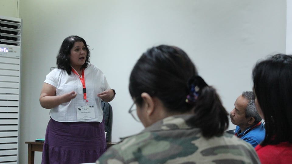 dzup1602's tweet photo. Prof. Jane Vinculado shares her thoughts on the importance of students to have proper grounding on ethical frameworks: “It is important for our students to be able to process their situation on their own, to go beyond the written code.”
#PCRC2019 https://t.co/XUAvr2vK3B