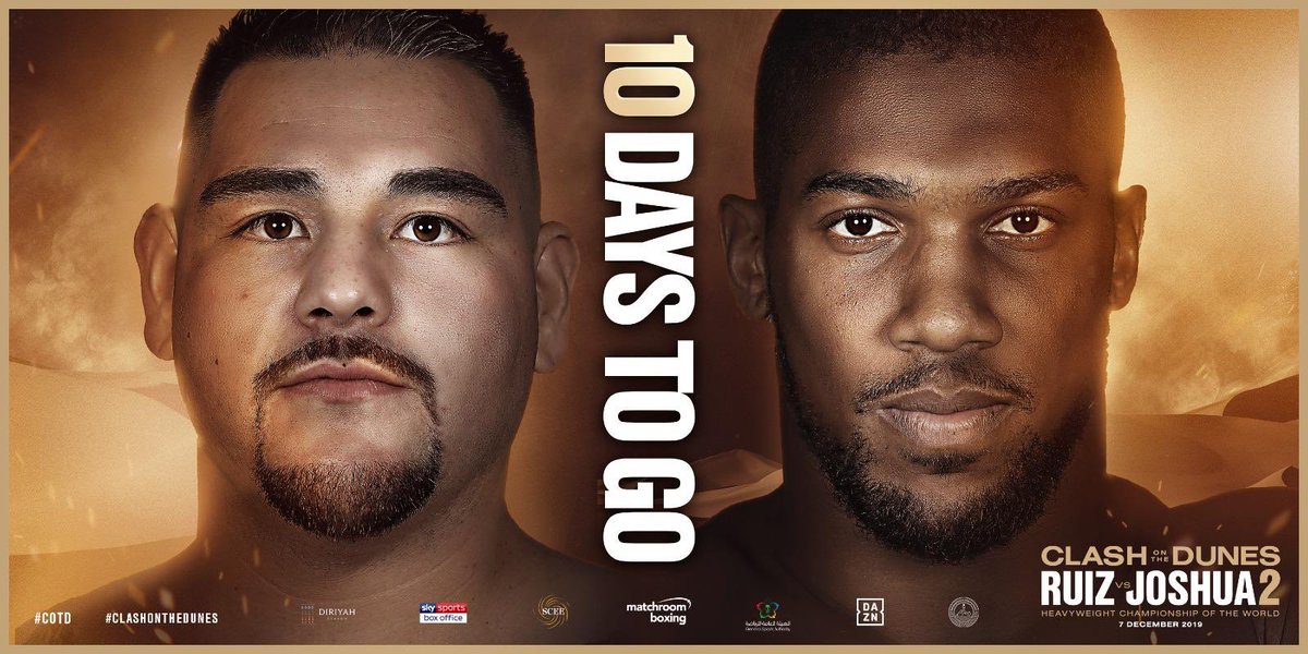 EddieHearn's tweet photo. 10 DAYS TO GO!!! @DiriyahSeason @DAZN_USA @SkySportsBoxing 🇸🇦 https://t.co/By8SOS0Msz