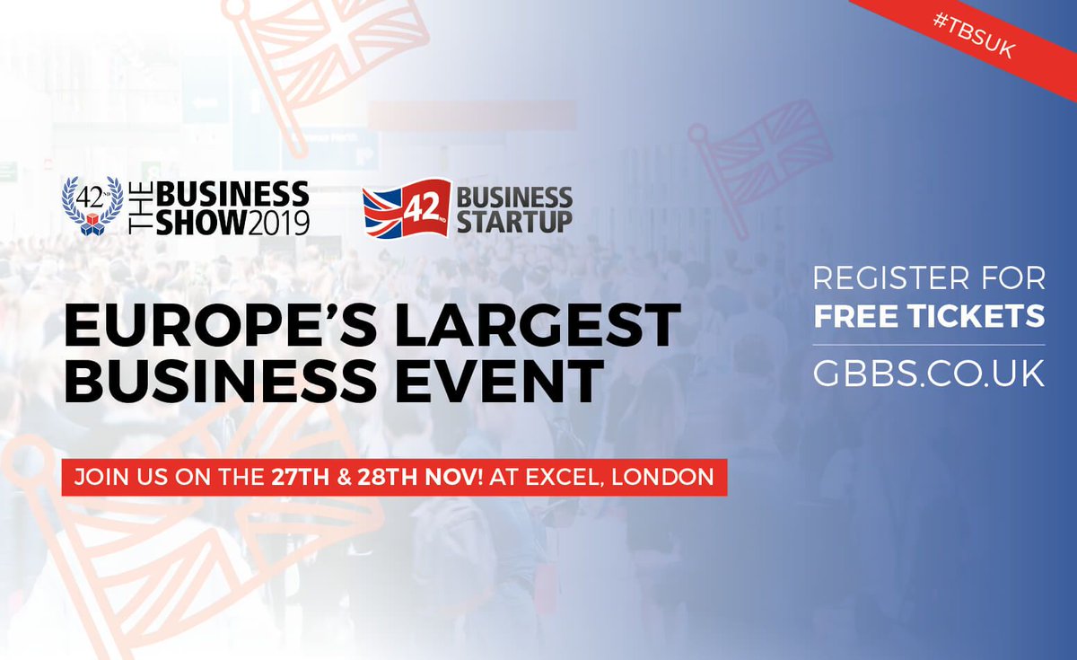 Connect with the best at #TheBusinessShow #Experts #Business #Growth #Events #Tradeshow buff.ly/2KWwfyz