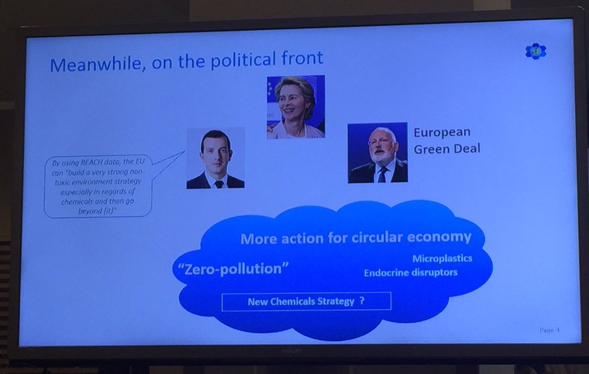 #LIFEPMEnvironment #ChemicalsinOurLife #EU_REACH  SYlvie Lemoine points out EU Commission strong engagement for circular economy and “Zero-pollution
 #LIFE_MILCH