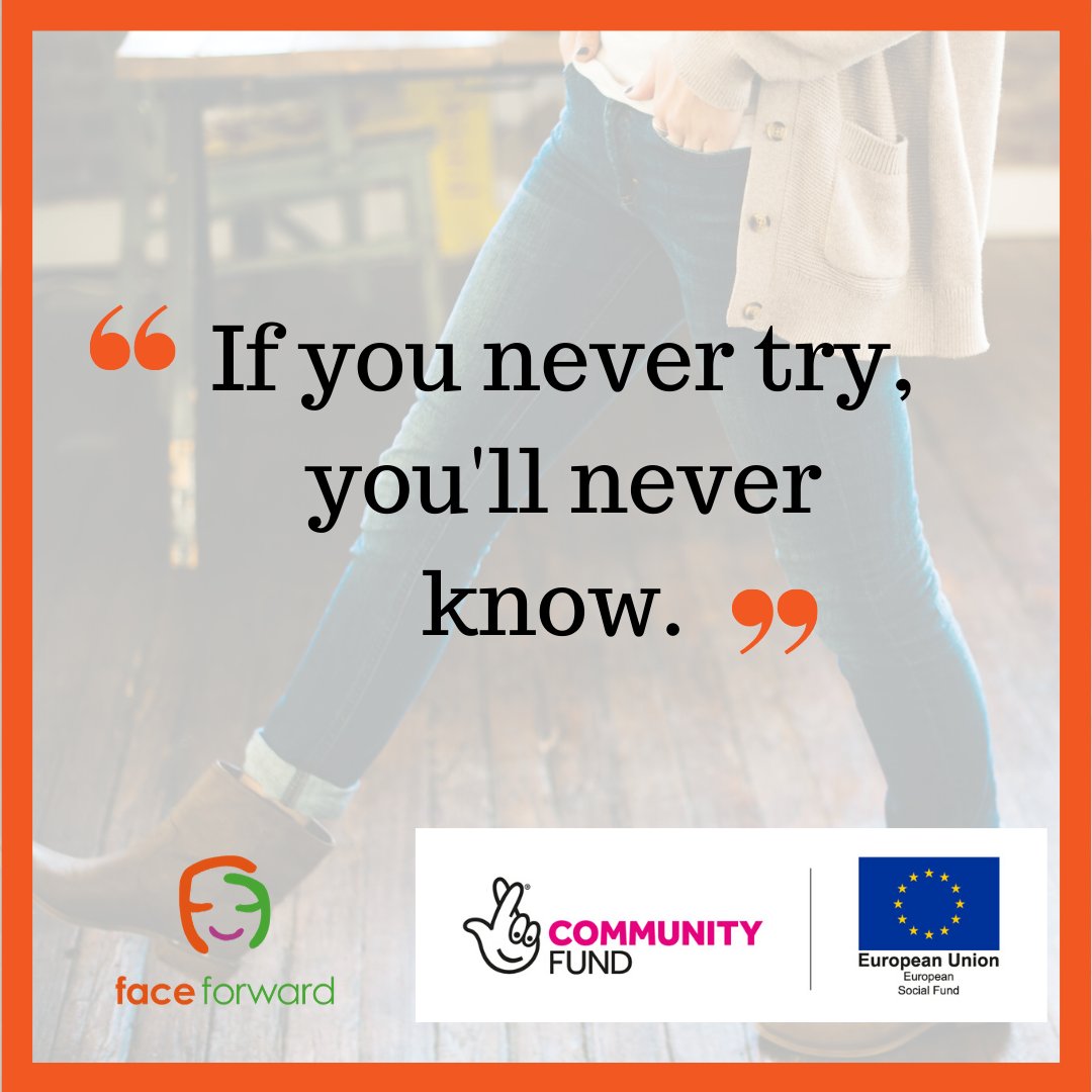 FaceForward_Dor's tweet photo. #Midweekmotivation Take a step today towards something you've always wanted to try because if you don't try, you'll never know. https://t.co/9TuTutpuTQ