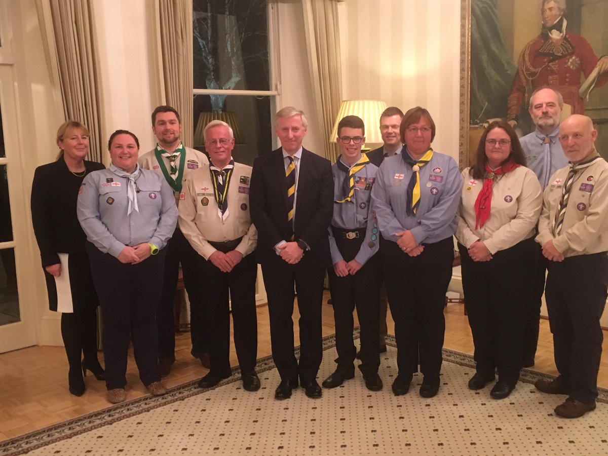 Well done to <a href="/GuernseyScouts/">Guernsey Scouts</a> and all recipients of Long Service Awards at <a href="/GvHouseGuernsey/">Gov House Guernsey</a>. A celebration of more than 150 years of experience and commitment! Good to celebrate such loyalty to the <a href="/scouts/">Scouts</a> movement in #Guernsey and beyond. Thank you! <a href="/ukscouting/">UKScouting</a>