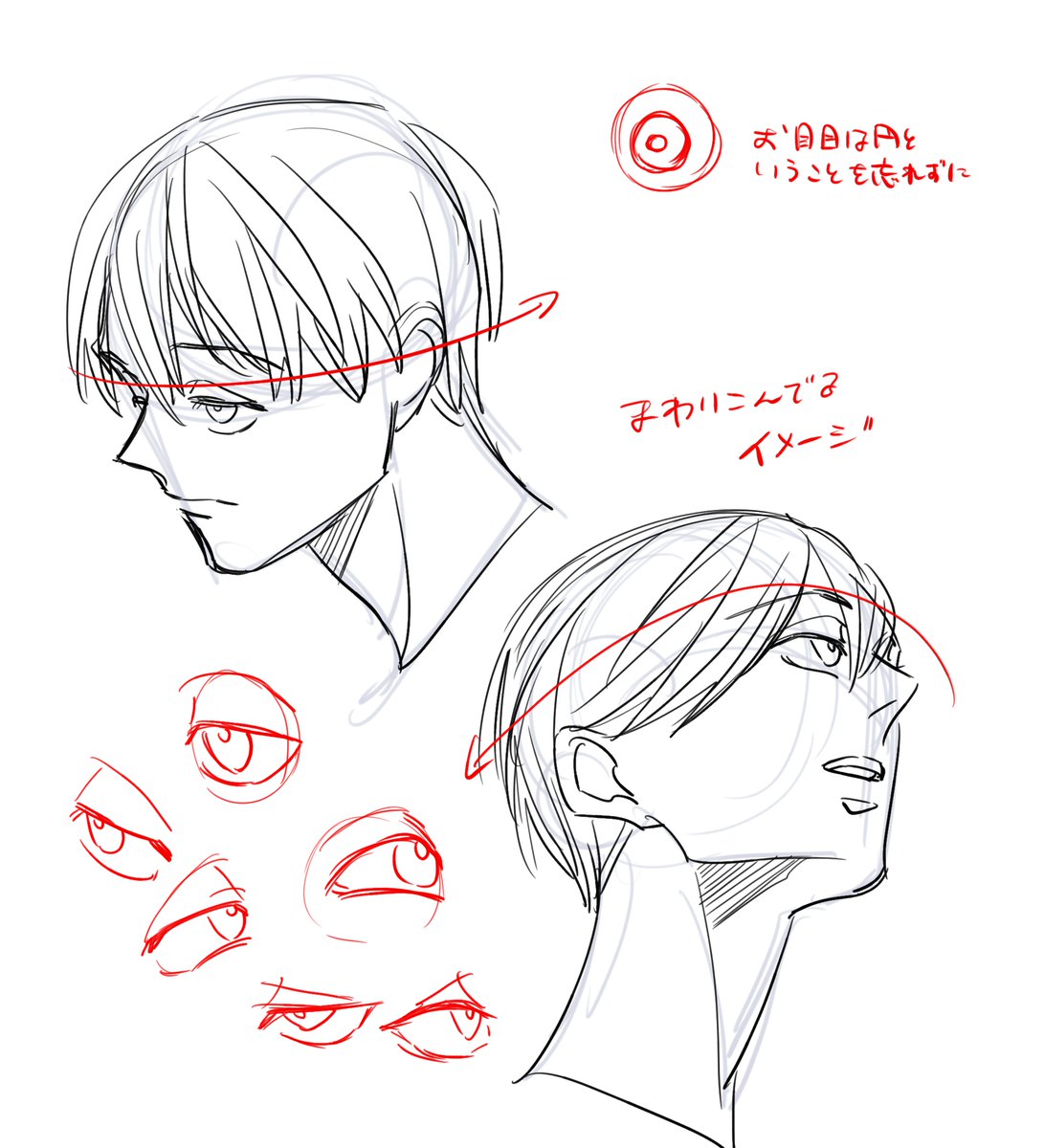 わかんないけどこんな感じかなと描いてみた 