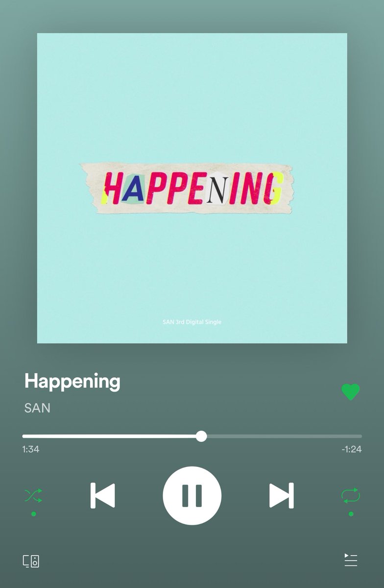 YOONSAN_TH's tweet photo. [🌟] ฮอตพึลสามารถสตรีมและดาวน์โหลดเพลง Happening ผ่านแอพพลิเคชั่น Spotify ได้เช่นกันค่ะ 🙂

🔗 https://t.co/tiwkw8DXkD

อย่าลืมกด Follow ยุนซานและกดไลค์❤️ที่เพลงด้วยนะคะ 😀

#YOONSAN #HOTSHOT #윤산 #핫샷 #ยุนซาน #Happening  #3rd_Digital_Single https://t.co/XdZOncuwx2