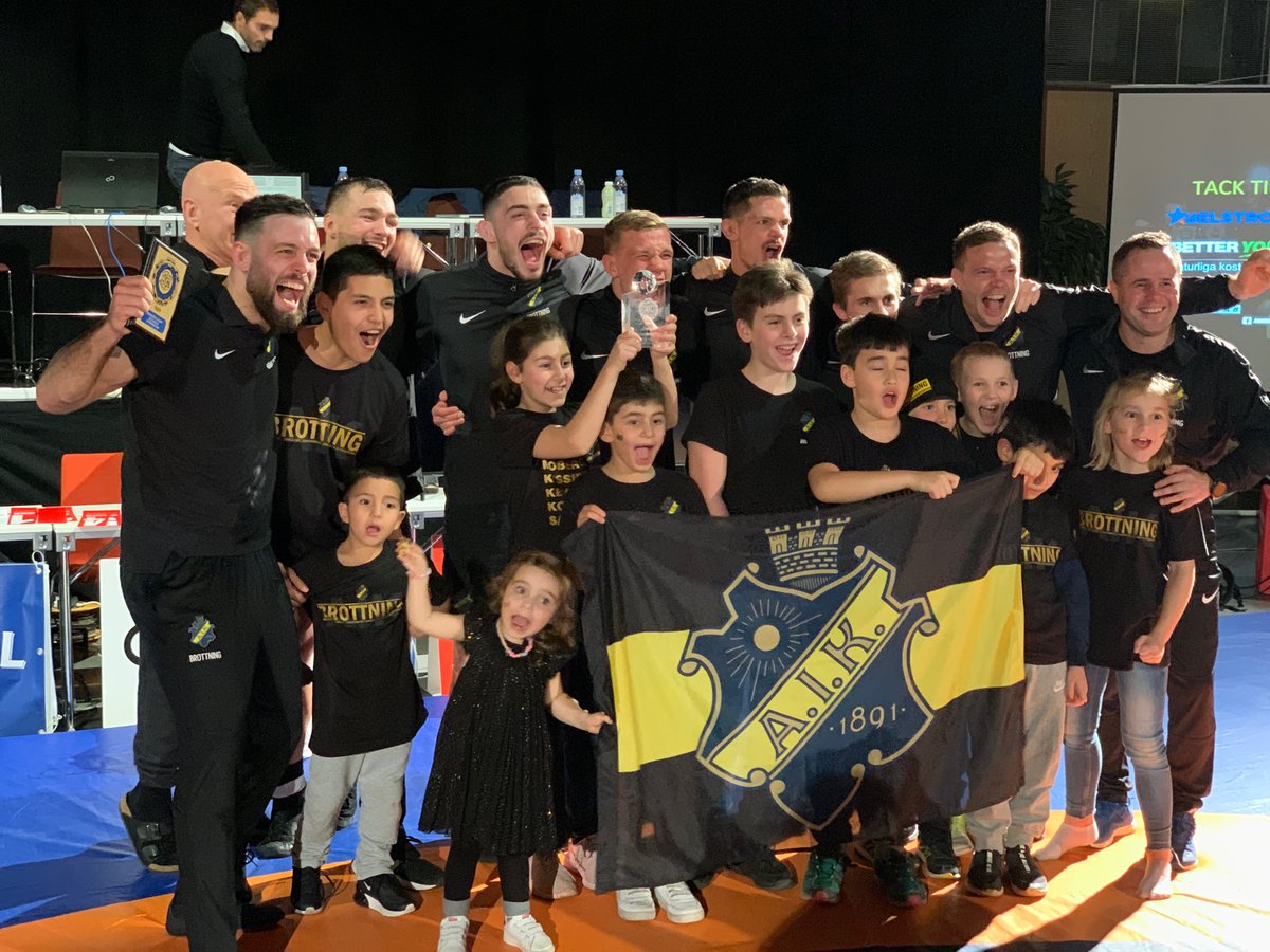 Allra första guldet i lag-SM för AIK
 stockholmdirekt.se/sport/allra-fo…