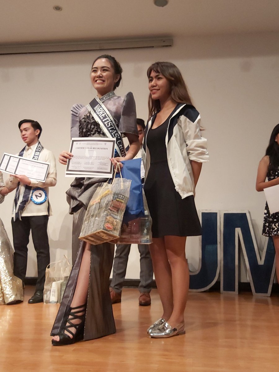 ustjma's tweet photo. Marketistas' Choice goes to Ambassadress no. 1 and Ambassador No. 3 💙

CONGRATULATIONS 💙

#Exceptionelle2019 
#USTJMA1920 
#DeviateNorms https://t.co/chrgbvjVUb