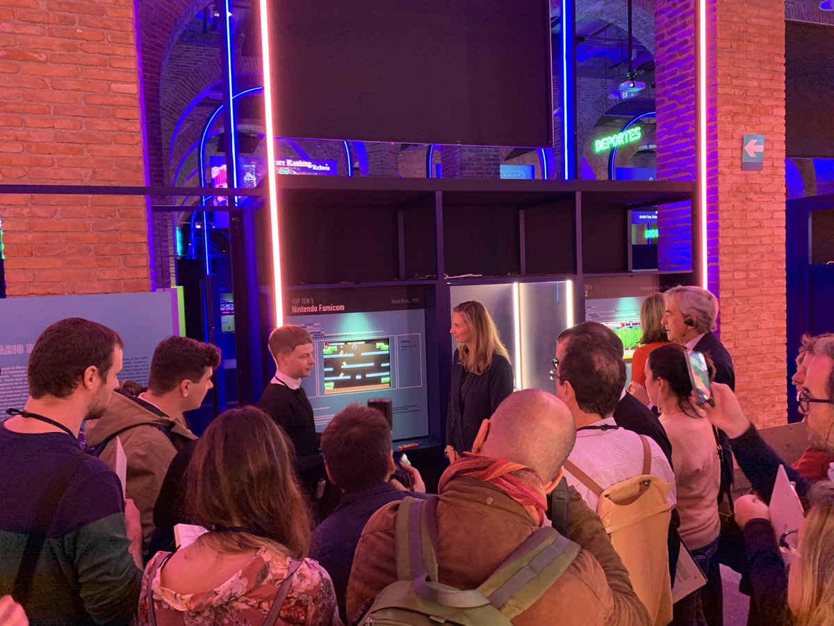 Letimon's tweet photo. @FundacionCanal #ExpoGameOn #Press https://t.co/SvFMp72n8k
