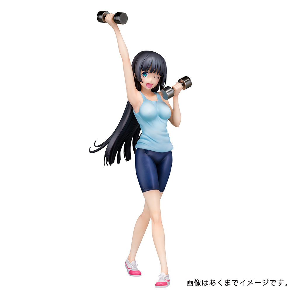 ダンベル何キロ持てる？』から「奏流院朱美」1/7スケール 塗装済み完成