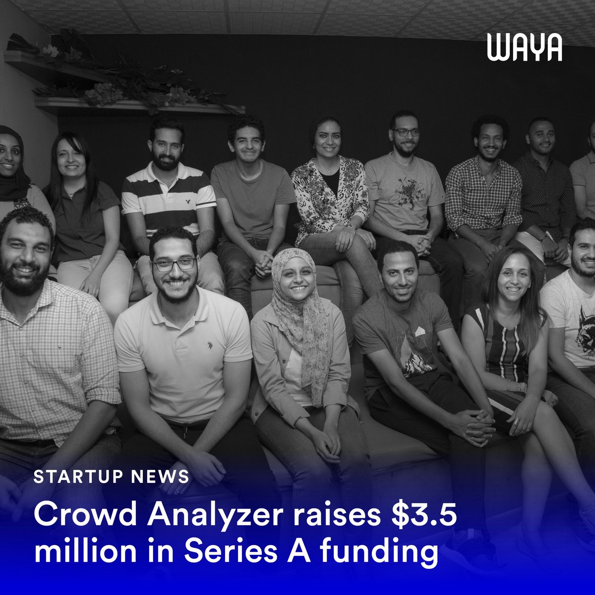 waya_media's tweet image. #StartupNews - Crowd Analyzer has raised $3.5 million in Series A funding led by @TechInvestCom, in participation with @WamdaME, @ArzanVC, @FaithCapitalVC and Daring Capital. 

#wayamedia #crowdanalyzer #startupfunding #SeriesA