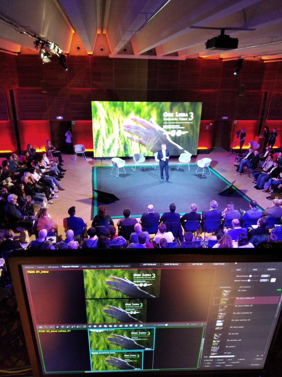 Nos encontramos en el <a href="/KursaalDonostia/">Kursaal</a> asistiendo la Tercera edición del Congreso Gure Lurra Sembrando Futuro. Se debatirá las diferentes perspectivas urbanas y rurales del bienestar.