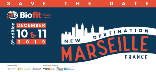 📅 Save the date! 

The #BioFIT event will take place in two weeks in Marseille ✨
BioFIT is the leading event in Europe for technology transfer in the field of Life Sciences 👇

ow.ly/5vSB50xlN0L

@Eurasante @ClubsterNSL @BioValleyFrance <a href="/PoleEurobiomed/">Eurobiomed</a> 
#biotech #science