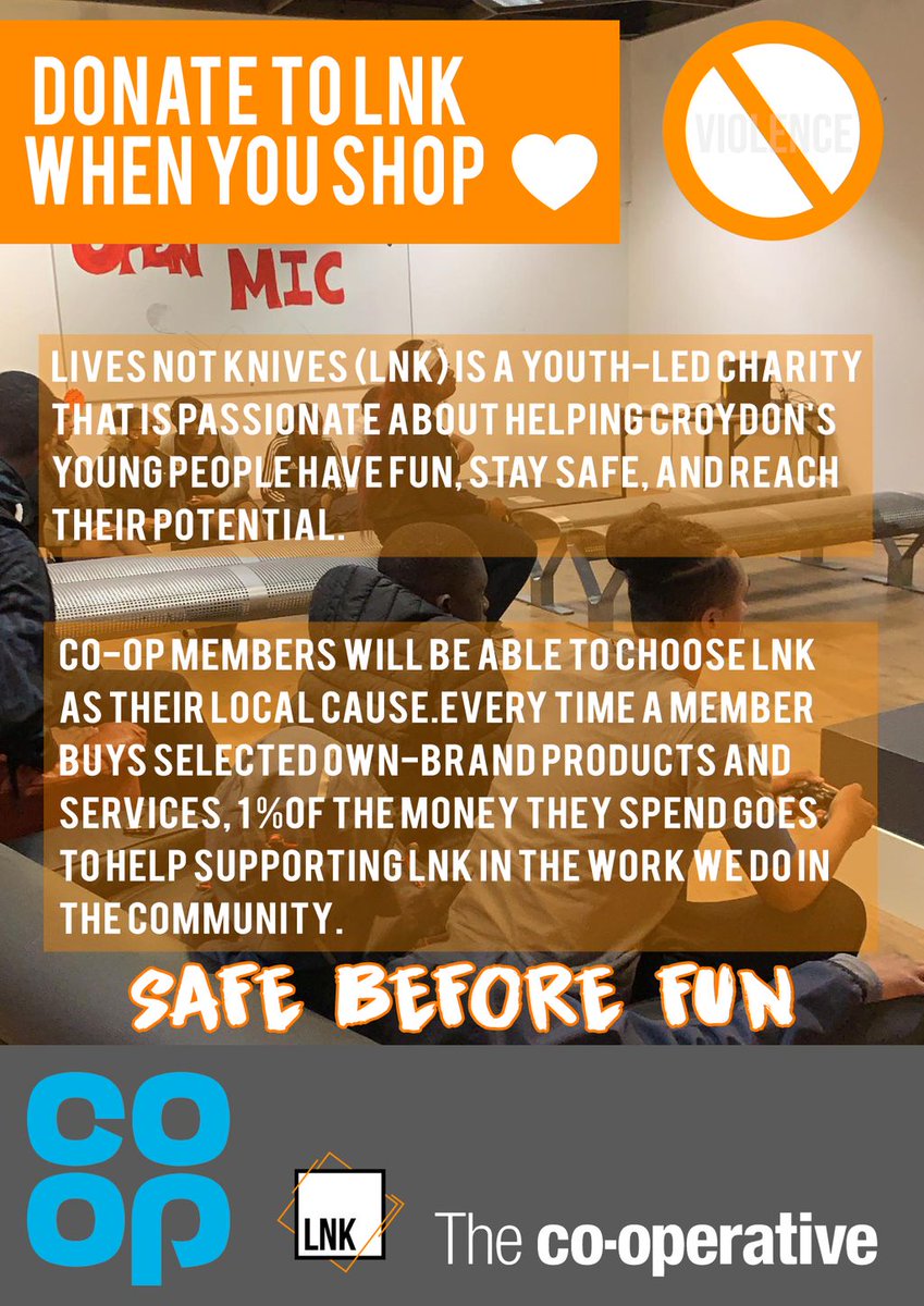 LNKcharity's tweet image. Coop members can now sign up for LNK to become their charity of the year. Allowing them to donate to LNK each time they shop at the Co-op and buy selected own-brand products and services, 1% of the money they spend goes to LNK.⠀

 join online at buff.ly/2OqZevb