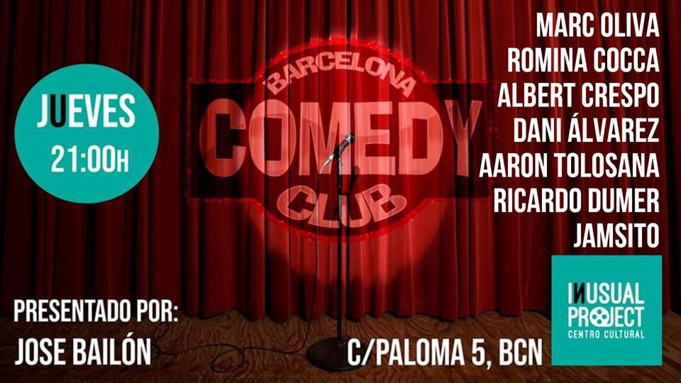 BCNComedyClub's tweet photo. Este jueves lo último en monólogos.

¡Y con un 30% de descuento si lo compras hoy con el código: "ELCOMEDY"!, oferta válida SOLO si la compras HOY MIÉRCOLES.

https://t.co/abrbQO8ssG https://t.co/doYppSqY8f