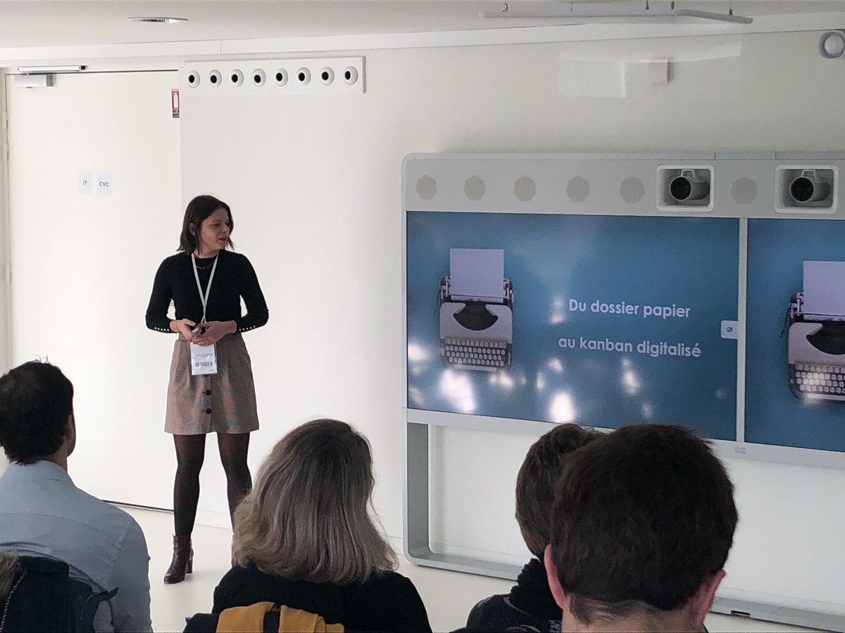 OctoProvence's tweet image. @Emi_Cognasson nous raconte comment l’équipe RH a testé concrètement l’agilité et la co-construction sur le développement d’un produit RH #octoevents #agilitéRH @OCTOTechnology