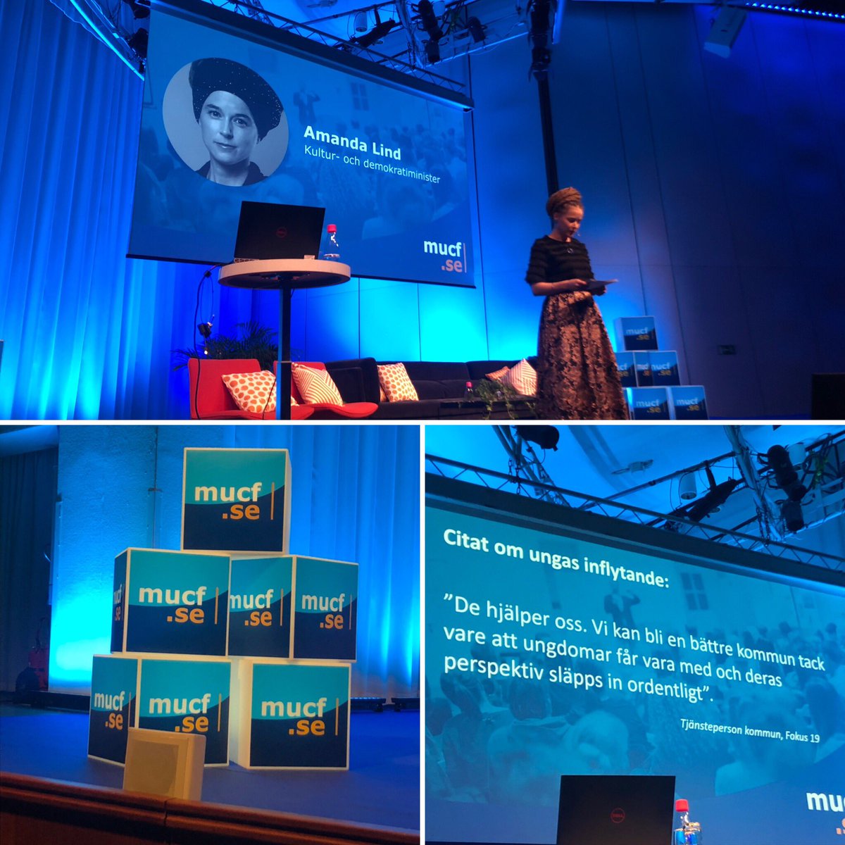 MUCF-rikskonferens 2019 är igång! Just nu ministern på plats! #LKF #MUCF