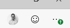 BurgerhoutJ's tweet image. Nice little green update icon found in @MSEdgeDev browser. Time to update. #EdgeDev