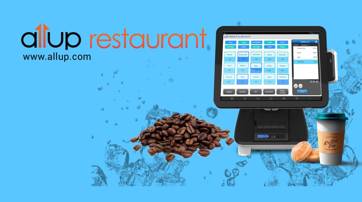 Looking for a restaurant POS system that fits your needs and budget? If you own a boutique restaurant, AllUP™ Restaurant is here for you. Our low cost POS solution is easy to install and set up. To learn more and start your free trial, visit allup.com #allup #cafe