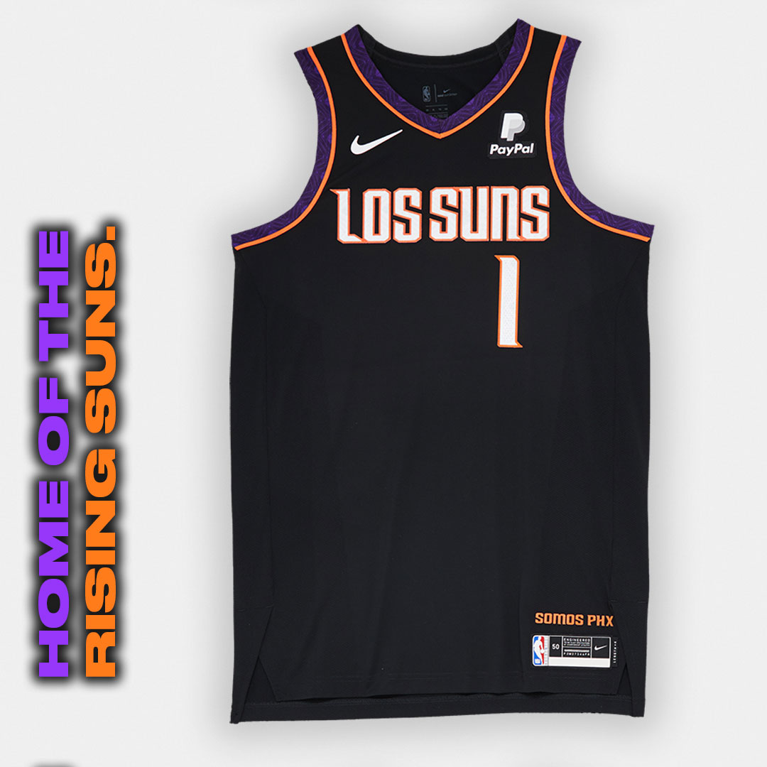 HOME OF THE RISING SUNS. Get your  @Suns Nike NBA City Edition Jersey NOW   https://on.nba.com/2QQWcTT 