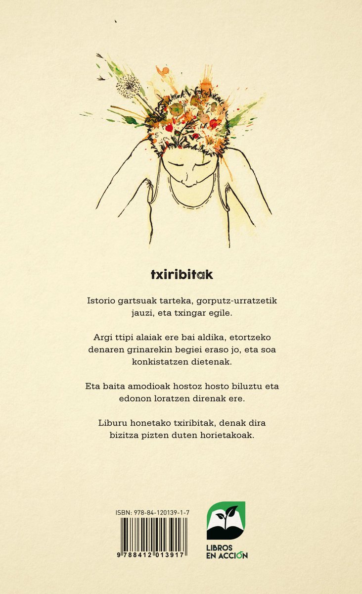 fueguitosalamar's tweet photo. Oraingoan, "txiribitak" neguan loratzen dira. Bizitza pizten duten istorioak hemen daude. Eta astearte honetan aurkeztu ditugu, zazpietan, Bilbon. Louise Michell liburudendan. Gonbidatuta zaude. #BizitzaPiztenDutenTxiribitak https://t.co/MNcOt3r2pD