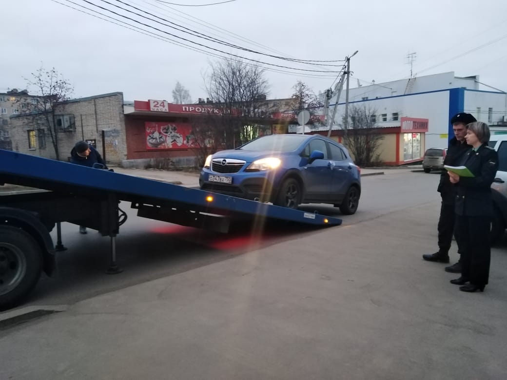 Кредитный автомобиль разыскан судебным приставом в Московской области и передан банку.