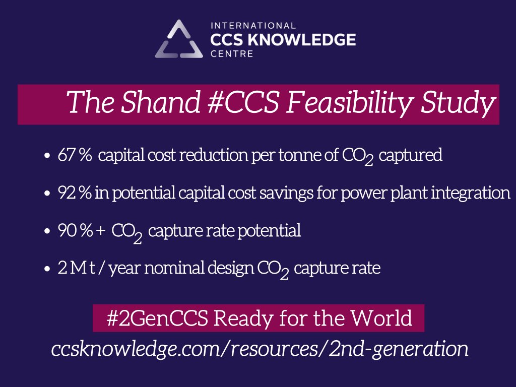 ccsknowledge's tweet image. #CCScosts are driven down the more this #proventech is deployed. #Lessonslearned have made CCS more efficient &amp;amp; affordable and led to #2GenCCS. See our #ShandStudy ➡️bit.ly/2KYsSHj 
#deployCCS #poweringCCS