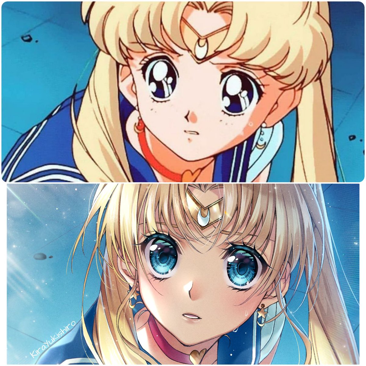 kira_yukishiro's tweet image. Sailor moon redraw💖 #sailormoonredraw #SailorMoon #manga #shoujo #mangagirl #anime