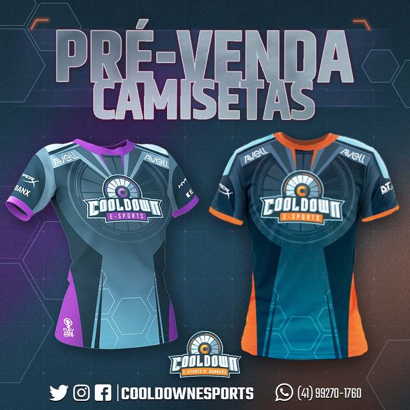 Cooldownesports's tweet photo. ⚠⚠ ÚLTIMOS DIAS ⚠ ⚠
E aí já garantiu o uniforme e o agasalho 2019/2020 do Team Cooldown!?
Aproveita que estamos nos últimos dias da pré venda! Só clicar no link pra garantir o seu!
https://t.co/q5J73ajjVP
#wearecooldown #teamcooldown #gocd #cooldownesports #esports https://t.co/AT5rirX69M