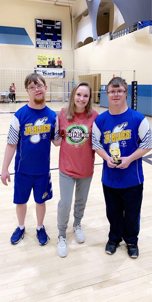 SaintsVBC's tweet photo. Had a wonderful night volunteering at the Special Olympics volleyball tournament 💙 https://t.co/TAbaEZ7YKA