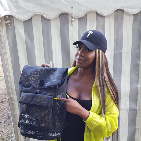 UkAfter's tweet image. #WIN - We have a very special  @flykartel’ bag package including a Ruck Sack &amp;amp; Shoulder bag which has been signed by artists performing at @tokyoworlduk Festival 2019 including @MsBanks and more…

Full #competition details here: bit.ly/ADMsBanks