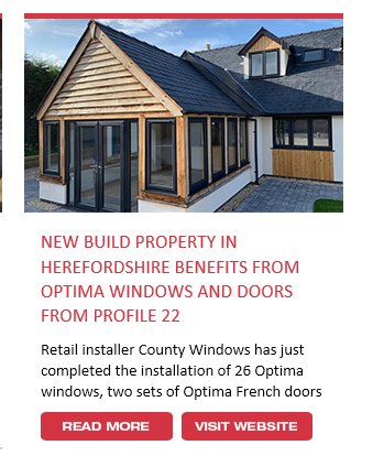 PROFILE_22's tweet image. Thank you @GlassNewsmag for the coverage on @CountyWindow's latest #installation project! How amazing  does it look? 👀🏡

Learn more about this #project, HERE: bit.ly/2R2vac2