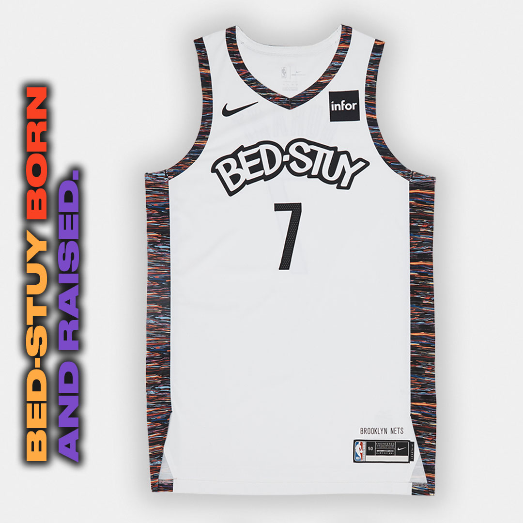 BED-STUY BORN AND RAISED. Get your  @BrooklynNets Nike NBA City Edition Jersey NOW   https://on.nba.com/34onmFB 