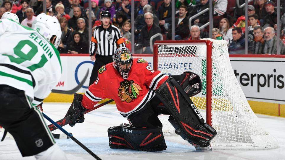 Hawks' Crawford at home in his pads