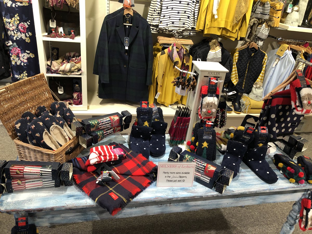 We have lots of <a href="/Joulesclothing/">Joules</a> stocking fillers and presents for a perfect cosy Christmas present. #slippers #Christmas #christmasgiftideas