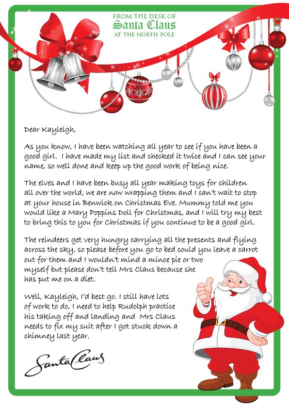 iprint_global's tweet image. We have been working hard again with Santa this year to send out personalised letters from Santa to the children. Message us if you would like one special offer this year of just £1.50 #Christmas2019 #letterfromsanta #Santa